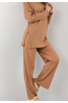 Fitilli Kaşkorse Alt Üst Takım Pantolon Bluz