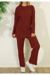 Fitilli Kaşkorse Alt Üst Takım Pantolon Bluz