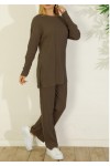 Fitilli Kaşkorse Alt Üst Takım Pantolon Bluz