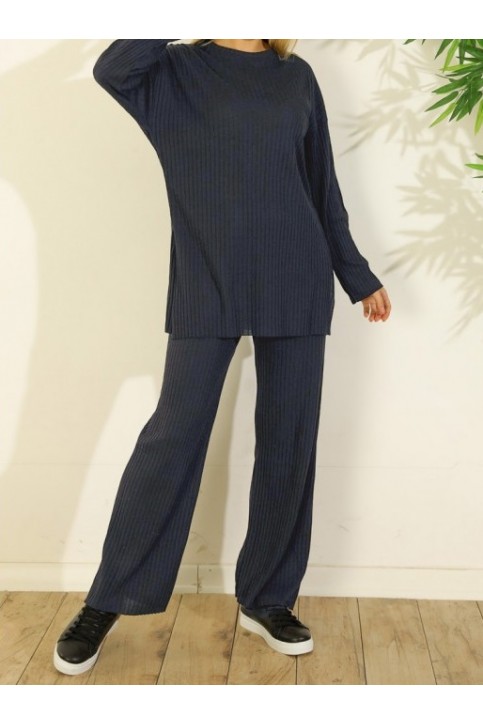 Fitilli Kaşkorse Alt Üst Takım Pantolon Bluz