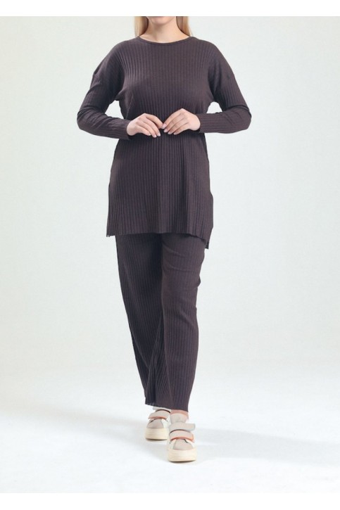 Fitilli Kaşkorse Alt Üst Takım Pantolon Bluz