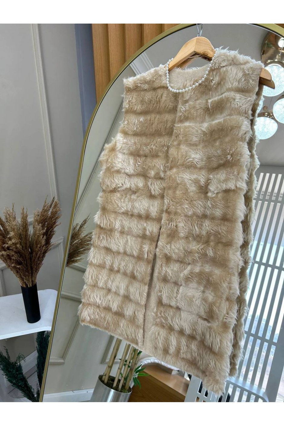 Kürk Yelek Peluş Ceket 